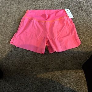 JatieFit “Stride short” Vibrant Pink Women's Athletic Shorts - size large